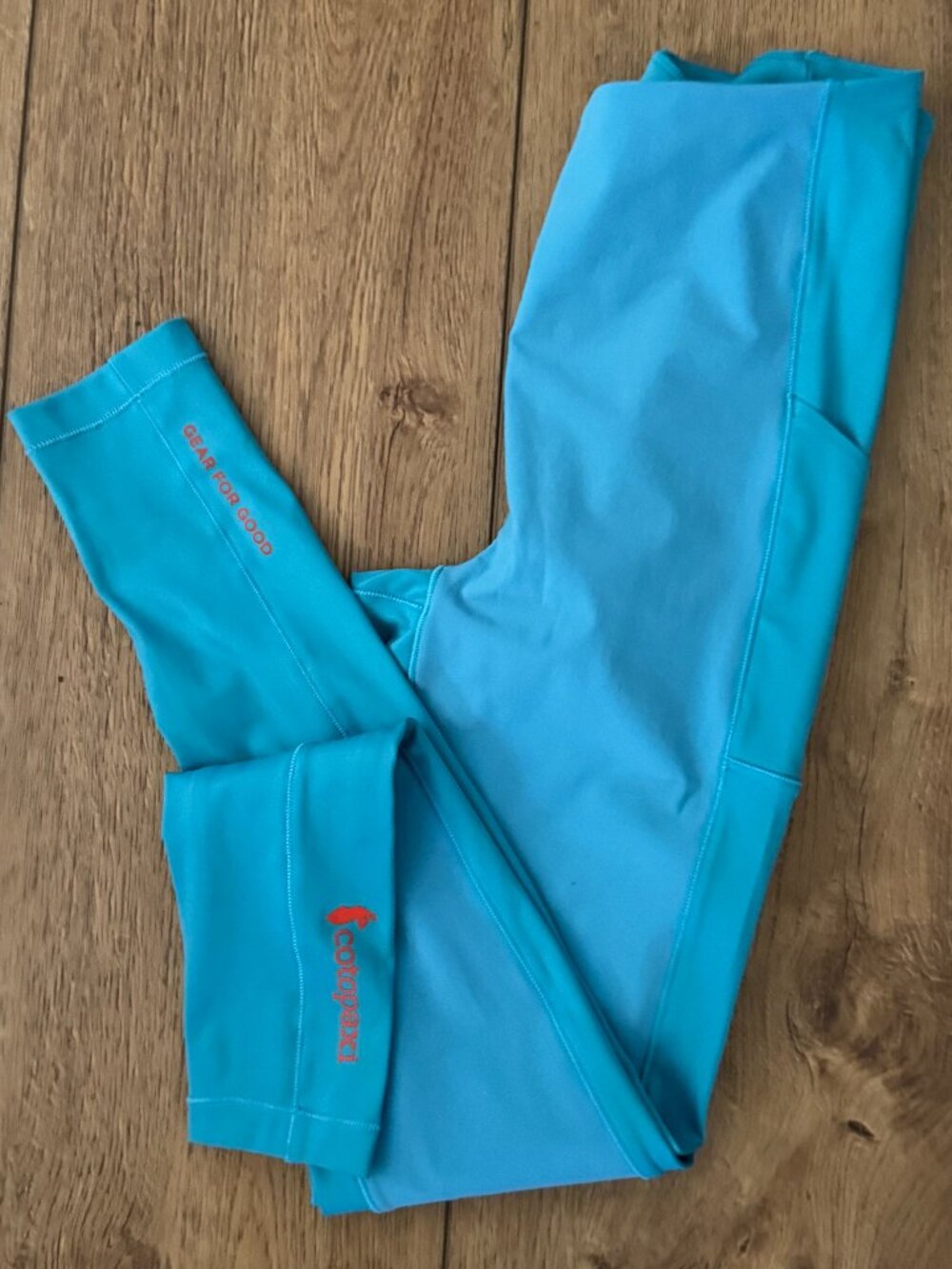 Cotopaxi Verso Hiking Tights/Leggings Women’s Small Poolside Blue Pockets Outdoo